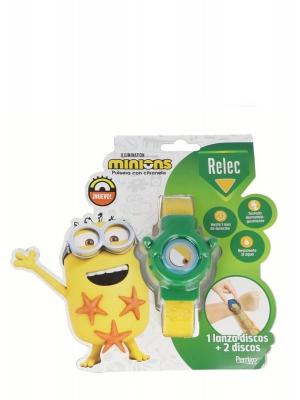 Relec pulsera niños minions verde