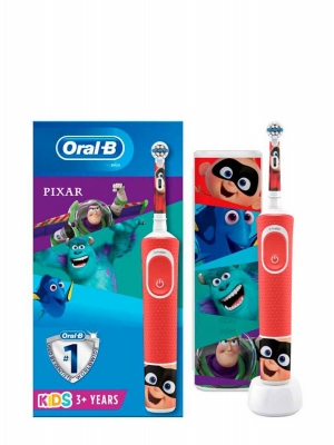 Oral b cepillo eléctrico infantil pixar + estuche gratis