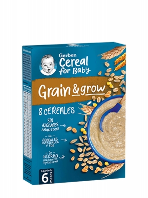 Nestlé gerber papilla 8 cereales 250gr