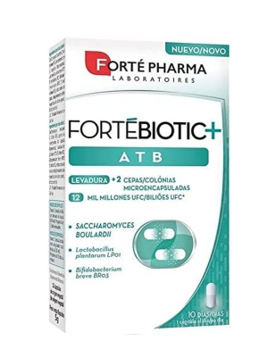 Fortepharma fortebiotic+ atb 10 cápsulas