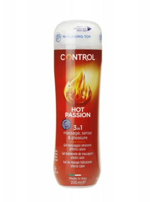 Control hot passion 3 en 1 lubricante 200ml