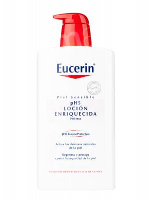 Eucerin locion enriquecida piel sensible 1000ml
