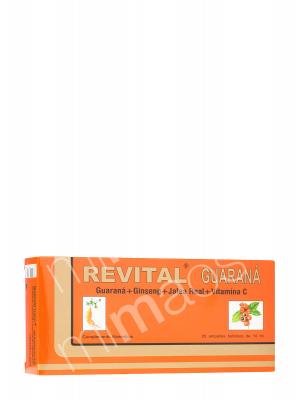 Revital guarana 20 ampollas