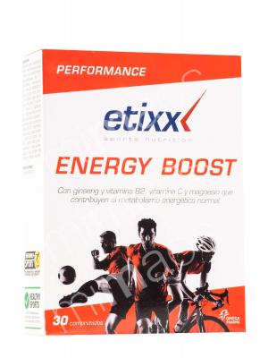 Energy boost de etixx, 30 comprimidos