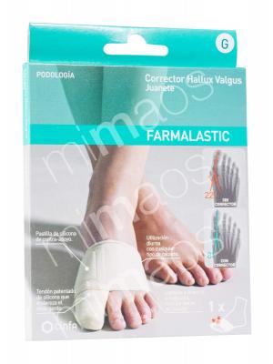 Corrector juanete farmalastic talla grande