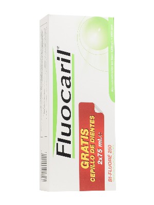 Duplo pasta de dientes fluocaril, 75ml