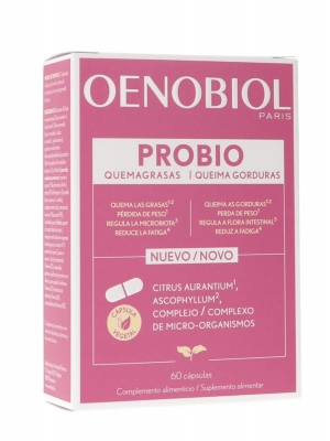 Oenobiol probio quema grasas 60 cápsulas