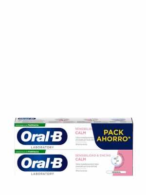 Oral b sensibilidad & encías pasta calmante duplo 2x100 ml