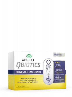 Aquilea qbiotics bienestar emocional 30 cápsulas