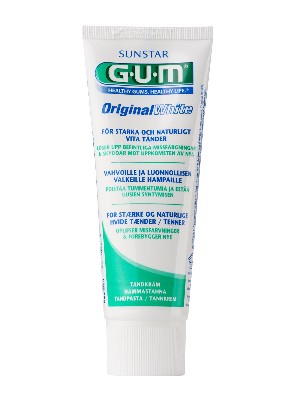 Gum original white pasta dental 75 ml