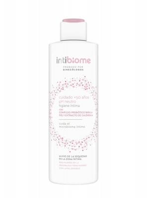 Intibiome higiene íntima cuidado +50 ph neutro 250ml