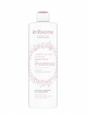 Intibiome higiene íntima cuidado +50 ph neutro 500ml