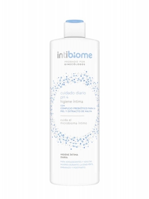 Intibiome higiene íntima diaria ph4 500ml