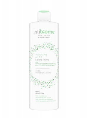 Intibiome higiene íntima vida activa ph 3.5 500ml