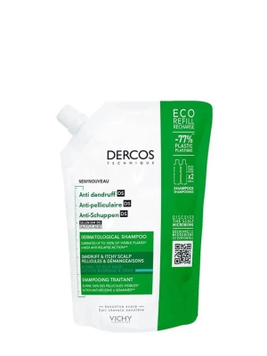 Vichy dercos technique champú ecorefill caspa grasa 390ml