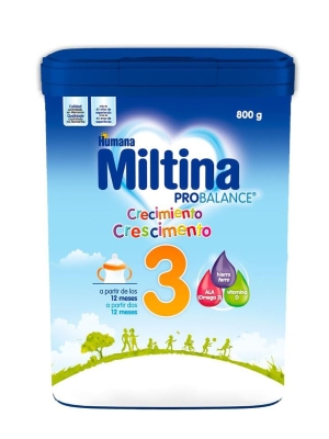 Miltina 3 probalance leche de crecimiento 800 gr