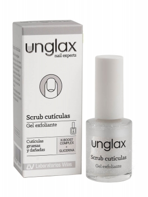 Unglax scrub cutículas 10ml