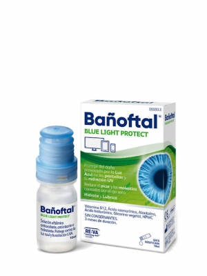 Bañoftal blue light protect gotas oftálmicas 10 ml