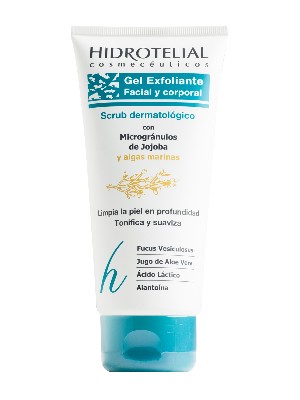 Gel exfoliante facial y corporal hidrotelial 200 ml