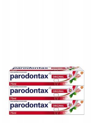 Parodontax original pasta dental triplo 3x75 ml