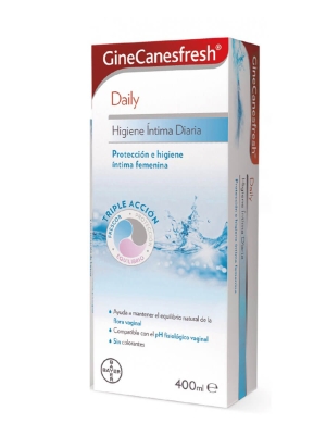 Ginecanesfreh gel higiene íntima diaria 400 ml