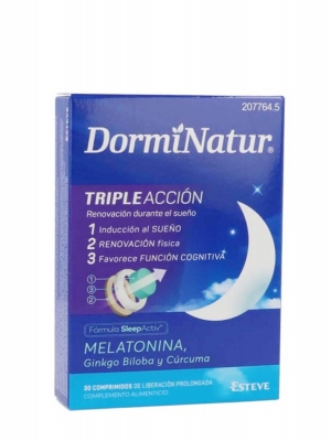 Dorminatur triple acción 30 comprimidos