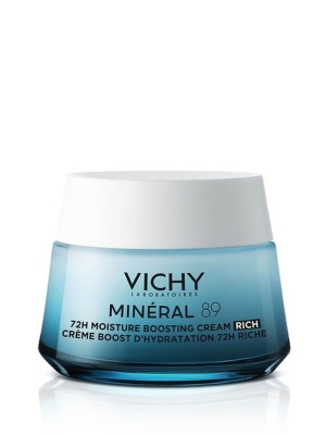 Vichy mineral 89 crema boost textura rica piel seca 50ml