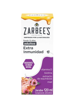 Zarbee's adultos extra inmunidad jarabe 120ml