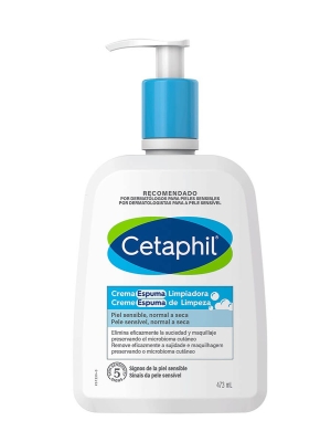 Cetaphil crema espuma limpiadora 473 ml
