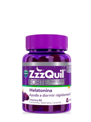 Zzzquil melatonina forte sabor frutos del bosque 30 gominolas