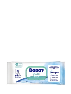 Dodot aqua pure toallitas 48 unidades