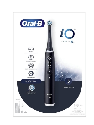 Oral B iO Serie 6 Cepillo dental eléctrico color negro 1 unidad