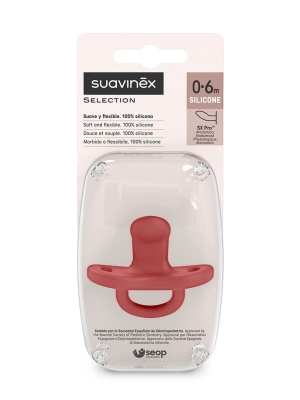 Suavinex chupete smoothie silicona fisiologico 0-6m 1 unidad