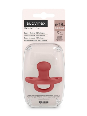 Suavinex chupete smoothie silicona fisiologico 6-18m 1 unidad