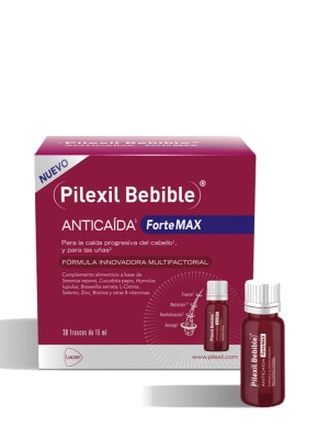 Pilexil forte max bebible anticaida 30 frascos x 15 ml