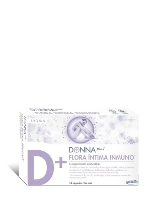 Donna plus flora íntima inmuno 14 cápsulas