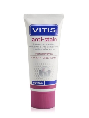 Vitis anti-stain pasta de dientes antimanchas sabor menta 50ml