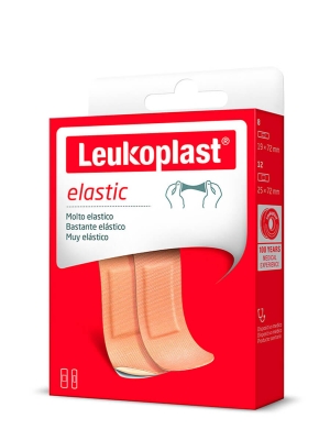 Leukoplast elastic apósito adhesivo 20 tiritas