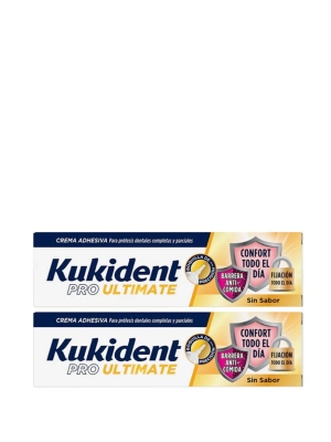 Kukident duplo pro ultimate sin sabor 2x 40 gr