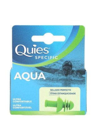 Deiters quies aqua tapón silicona adultos 2 unidades
