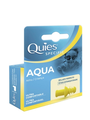 Deiters quies aqua tapón silicona infantil 2 unidades