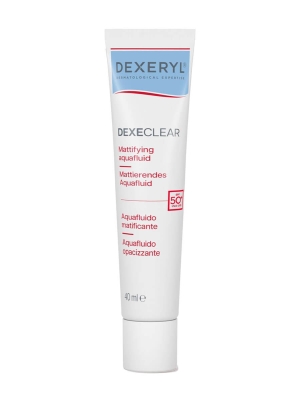 Ducray dexeryl dexeclear aquafluido matificante spf 50+ 40ml