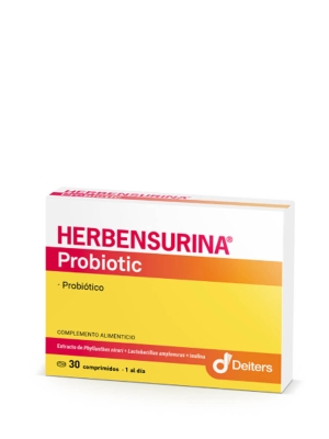 Deiters herbensurina probiotic 30 comprimidos