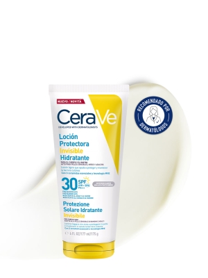 Cerave fotoprotector loción hidratante invisible spf30 177ml