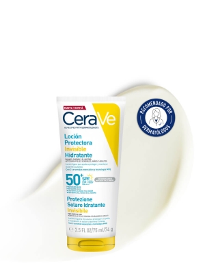 Cerave fotoprotector loción hidratante invisible spf50+ 75ml