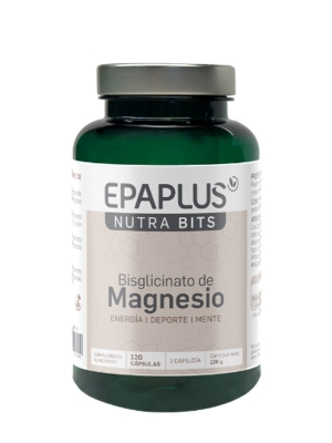 Epaplus nutrabits bisglicinato de magnesio 120 cápsulas
