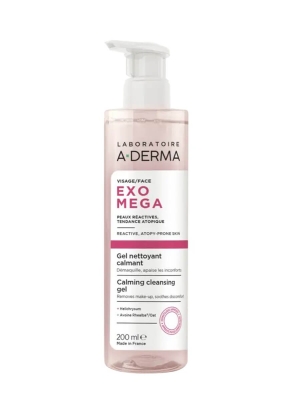 A-derma exomega gel limpiador calmante 200ml