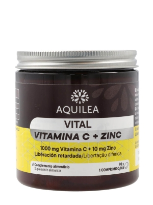 Aquilea vital vitamina c + zinc 90 capsulas