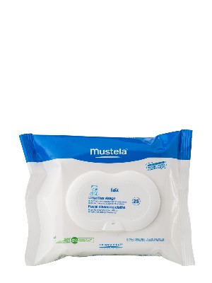 Mustela toallitas para la cara physiobebe 25 unidades