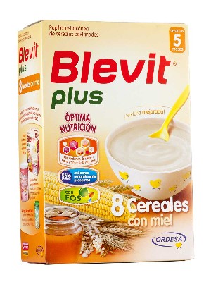Blevit plus 8 cereales con miel 300 g